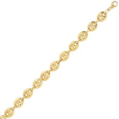 Bracelet En Or Grain De Café 3.5 Mm - 5.1g Anna - 2366-B