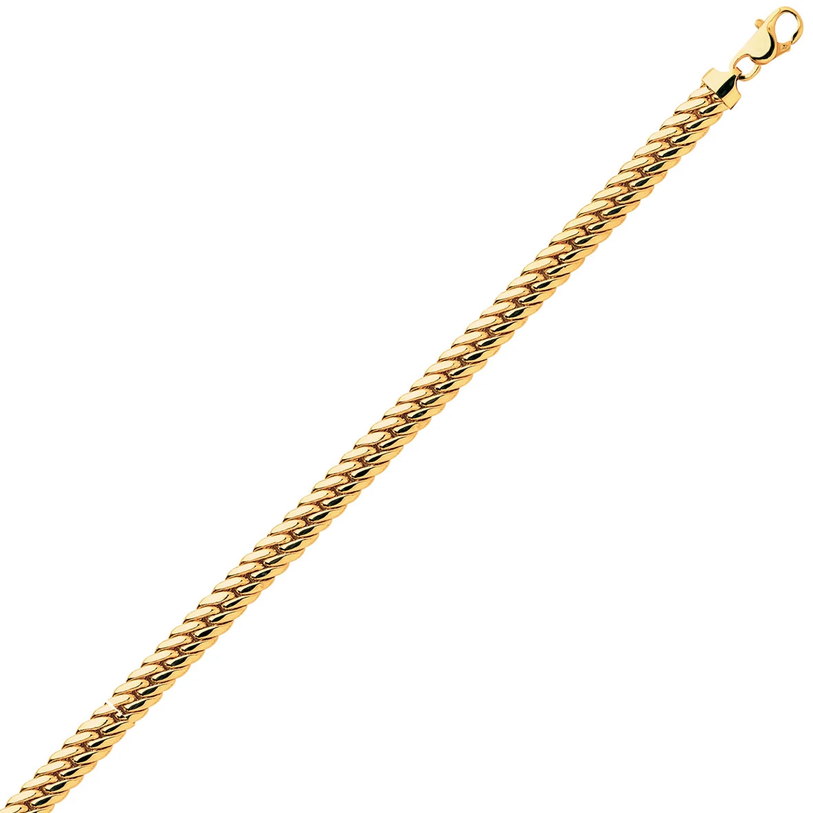 Bracelet En Or Maille Anglaise 3.5 Mm - 4.65g Aurora - 2000-B 3 Bracelet En Or Maille Anglaise 3.5 Mm - 4.65g Aurora - 2000-B