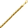 Bracelet En Or Maille Haricot 3 Mm - 3.75g Emma - 2440-B -Accessoires De Mode ori bracelet en or maille haricot 3 mm 3 75g emma 2440 b 23749