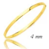 Bracelet Jonc Or En Or Jaune 5.35g Large De 4 Mm Halia - 640013 -Accessoires De Mode ori bracelet jonc or en or jaune 5 35g large de 4 mm halia 640013 6276