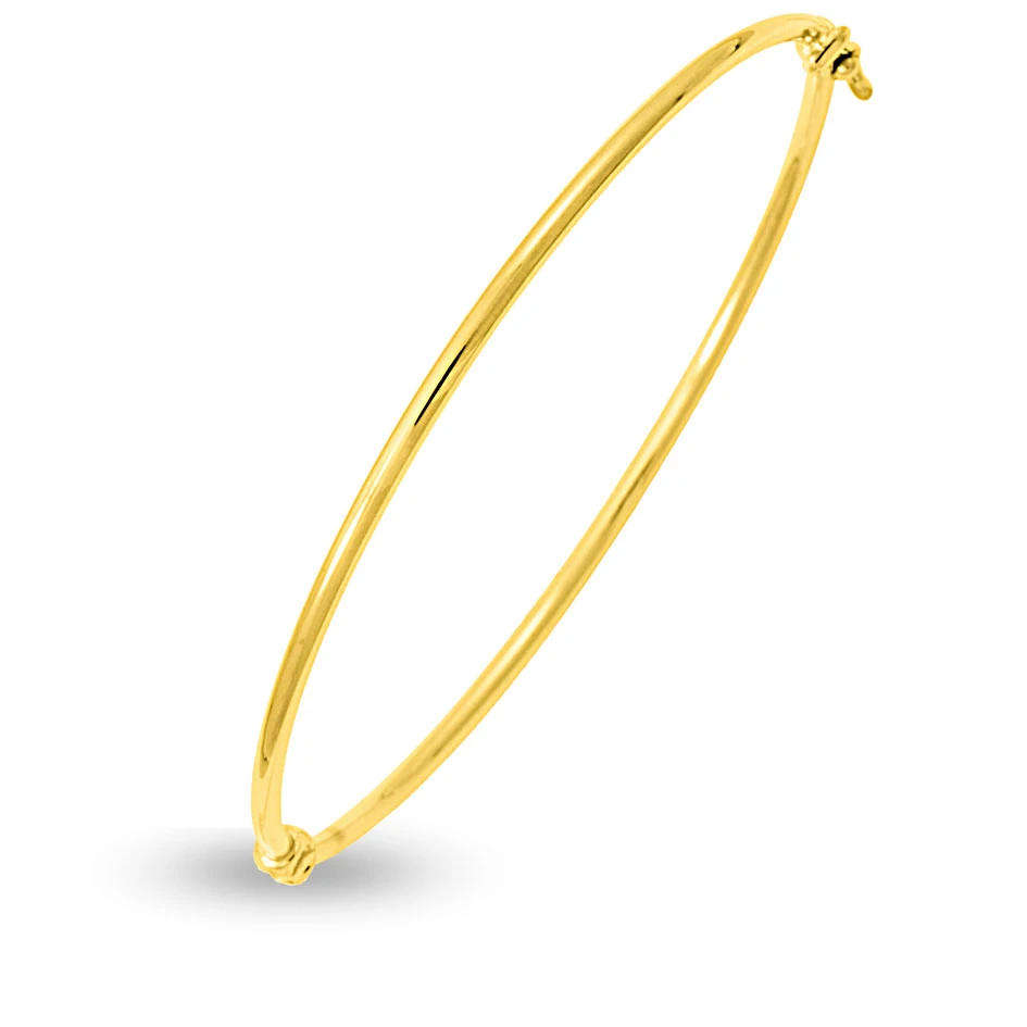 Bracelet Jonc Ouvrant 2mm En Or Jaune 2.35g Large De 2 Mm Kali - 9k321.1 3 Bracelet Jonc Ouvrant 2mm En Or Jaune 2.35g Large De 2 Mm Kali - 9k321.1