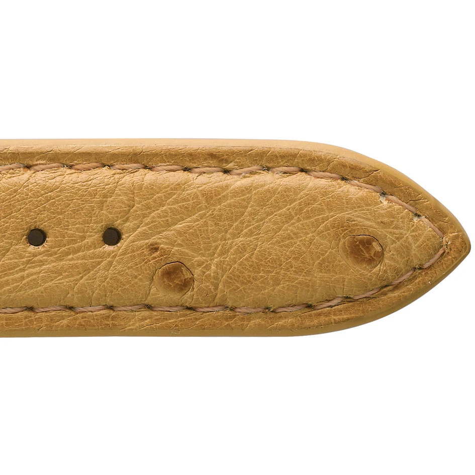 Bracelet Montre Autruche Mat Naturel Rhodia - 18108-25 4 Bracelet Montre Autruche Mat Naturel Rhodia - 18108-25 – Image 2