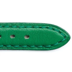 Bracelet Montre Vachette Vert Clair Femme - Corail - 24201-11 -Accessoires De Mode ori bracelet montre vachette vert clair femme corail 24201 11 25692 31692