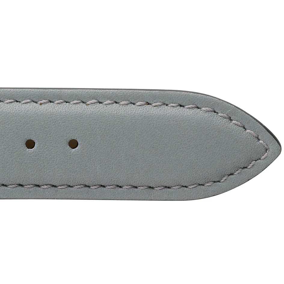 Bracelet Montre Veau Sellier Gris - Unisexe - Tamara - 18101-09 4 Bracelet Montre Veau Sellier Gris - Unisexe - Tamara - 18101-09 – Image 2