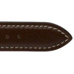 Bracelet Montre Veau Sellier Marron Surpiqure Ecru - Unisexe - Emma - 18101E-03 -Accessoires De Mode ori bracelet montre veau sellier marron surpiqure ecru unisexe emma 18101e 03 25595 31369