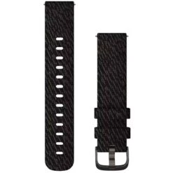 Bracelet Nylon Tressé Noir - 20mm - Garmin - 010-12924-13