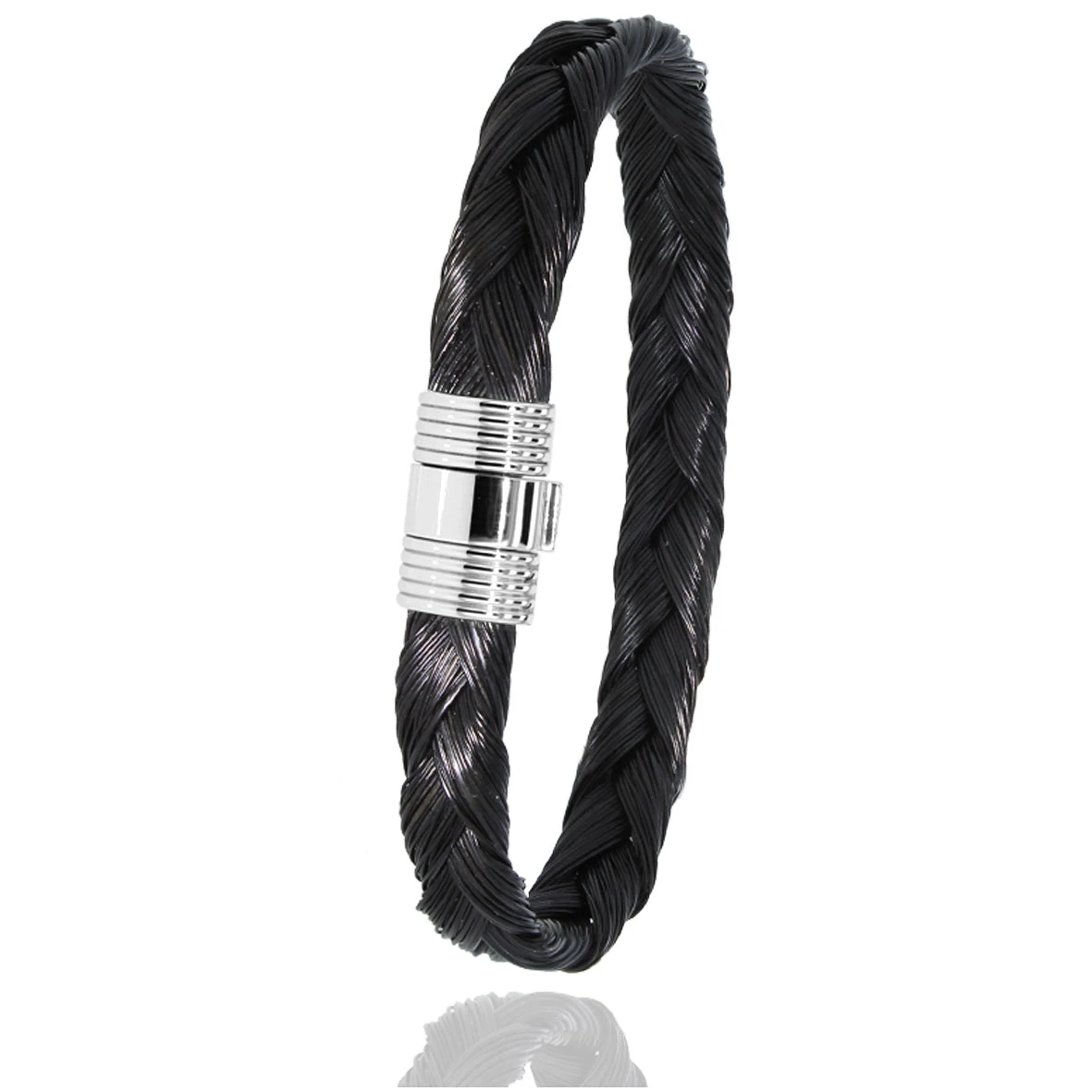 Bracelet Poil De Girafe Fermoir Or En Poil De Girafe Et Or 8gr Romantique - 606TGIORblanc 3 Bracelet Poil De Girafe Fermoir Or En Poil De Girafe Et Or 8gr Romantique - 606TGIORblanc