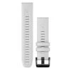 Bracelet QuickFit® 22 Mm Silicone Blanc Carrera - 22mm - Garmin - 010-13123-00 -Accessoires De Mode ori bracelet quickfit 22 mm silicone blanc carrera 22mm garmin 010 13123 00 43090