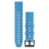 Bracelet QuickFit® 22 Mm Silicone Bleu Cyan - Garmin - 010-12740-03 -Accessoires De Mode ori bracelet quickfit 22 mm silicone bleu cyan garmin 010 12740 03 43091