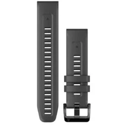 Bracelet QuickFit® 22 Mm Silicone Gray - Garmin - 010-13111-01