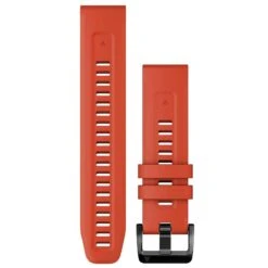 Bracelet QuickFit® 22 Mm Silicone Rouge - Garmin - 010-13111-04