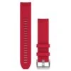 Bracelet QuickFit® 22 Mm Silicone Rouge Plasma - Garmin - 010-12738-17 -Accessoires De Mode ori bracelet quickfit 22 mm silicone rouge plasma garmin 010 12738 17 43115