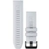 Bracelet QuickFit® 26 Mm - Silicone Blanc - Garmin - 010-13117-02 -Accessoires De Mode ori bracelet quickfit 26 mm silicone blanc garmin 010 13117 02 40712