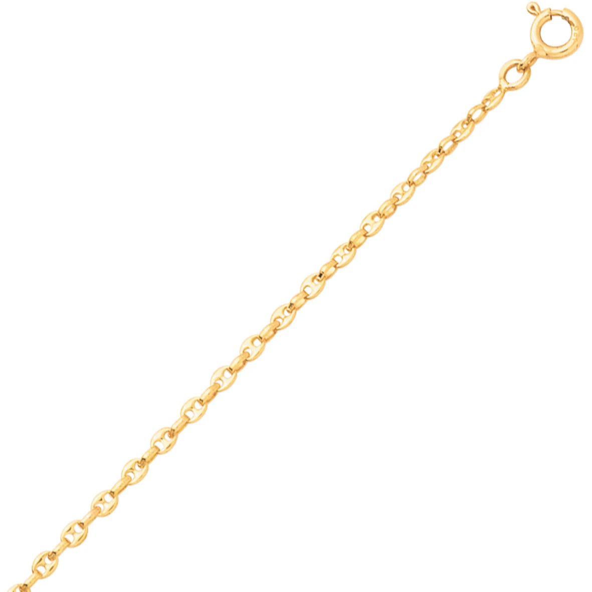 Chaine En Or Grain De Café 2.3 Mm 5.29g Virginie 3 Chaine En Or Grain De Café 2.3 Mm 5.29g Virginie