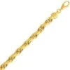 Chaine En Or Jaune Fantaisie 5mm 21g Natsumi - 656.05 -Accessoires De Mode ori chaine en or jaune fantaisie 5mm 21g natsumi 656 05 42960