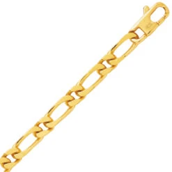 Chaine En Or Maille Alternée 4 Mm 17.88g Délicatesse - 524.4