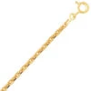 Chaîne En Or Maille Forçat 8.3g F75-Délicatesse -Accessoires De Mode ori chaine en or maille forcat 8 3g f75 delicatesse 22847