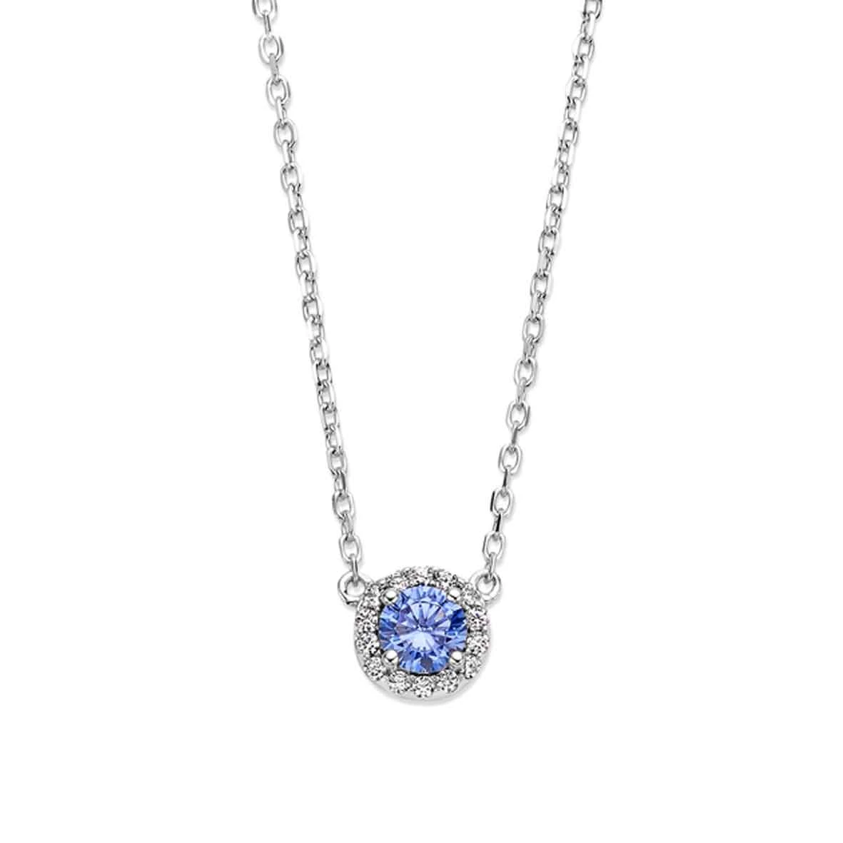 Chaîne Et Pendentif Argent Pierre Bleu Serti De Zirconium - Naiomy Silver - Femme - Elise - N3Y64 3 Chaîne Et Pendentif Argent Pierre Bleu Serti De Zirconium - Naiomy Silver - Femme - Elise - N3Y64