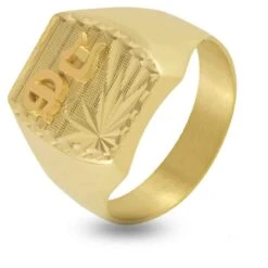 Chevalière Homme Lucas Lucor Or Jaune Or 18 Ct - 750/1000 - 4.47 G - Adèle - X918A48