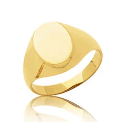 Chevalière Or Jaune Or 18 Ct - 750/1000 - 4.4 G - Georgia - 11017