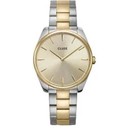 Cluse Féroce Steel Silver Soft Gold - - CW0101212004
