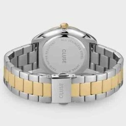 Cluse Féroce Steel Silver Soft Gold - - CW0101212004 -Accessoires De Mode ori cluse feroce steel silver soft gold cw0101212004 35983 46455