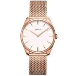 Cluse Féroce Steel Silver White - - CW0101212002