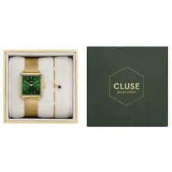 Cluse Coffret La Tétragone Watch - Bracelet - 28.5 Mm - CG10317 -Accessoires De Mode ori coffret la tetragone watch bracelet 28 5 mm cg10317 43095 61460