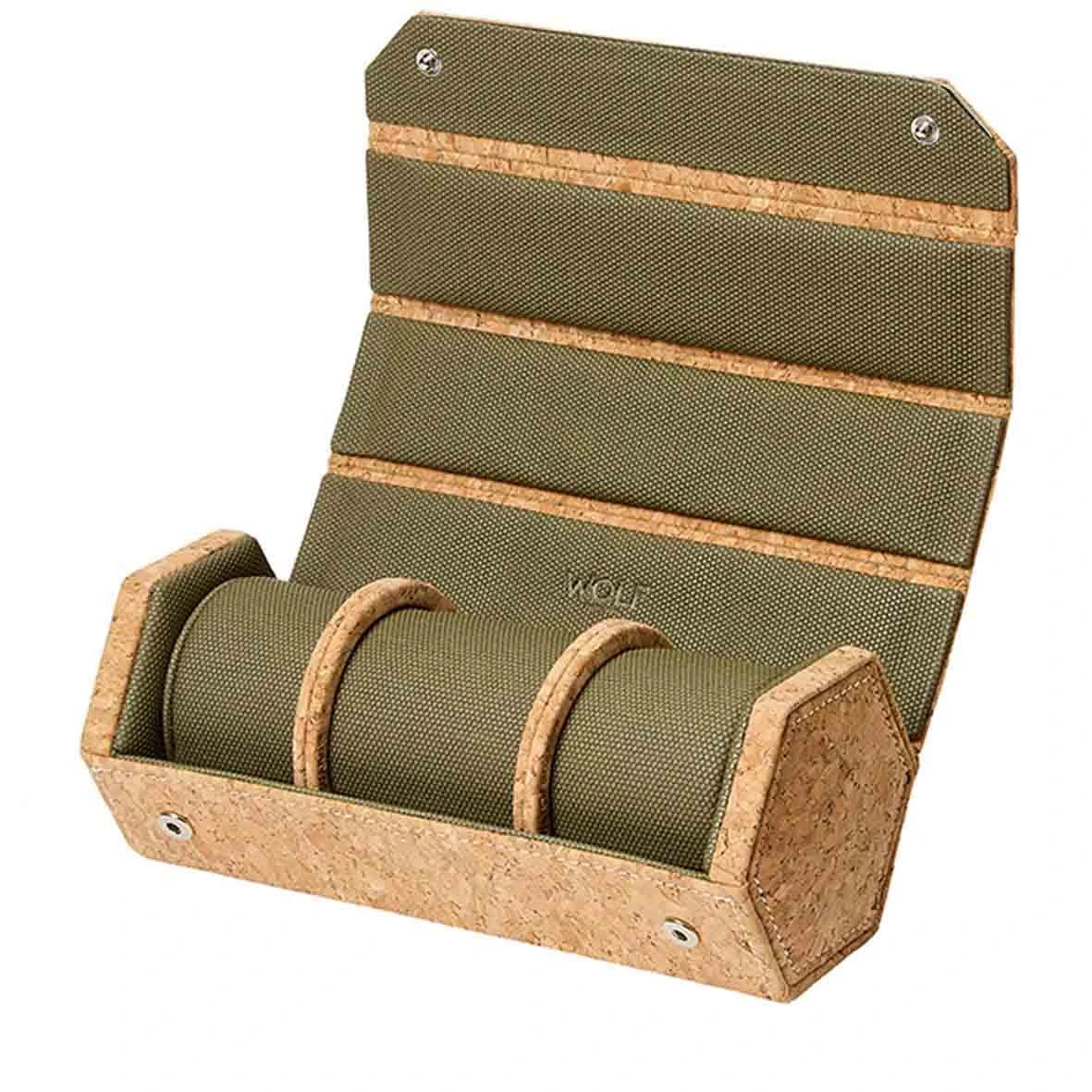 Coffret Montre Triple Roll Wolf 1834 - Cortiça - 668361 3 Coffret Montre Triple Roll Wolf 1834 - Cortiça - 668361