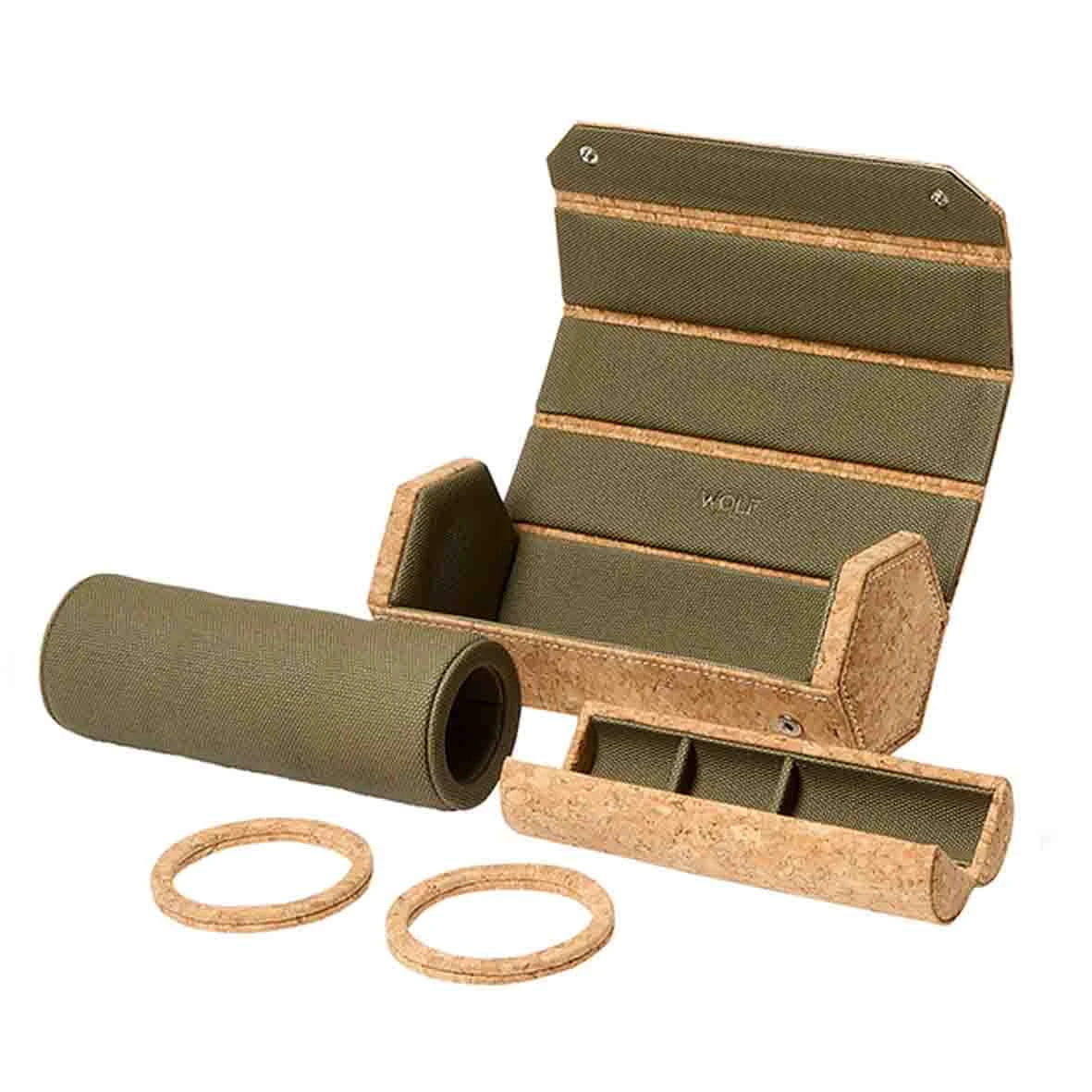 Coffret Montre Triple Roll Wolf 1834 - Cortiça - 668361 4 Coffret Montre Triple Roll Wolf 1834 - Cortiça - 668361 – Image 2