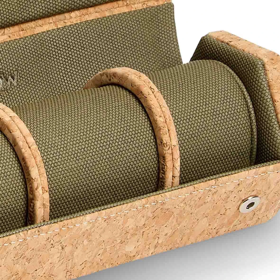 Coffret Montre Triple Roll Wolf 1834 - Cortiça - 668361 5 Coffret Montre Triple Roll Wolf 1834 - Cortiça - 668361 – Image 3