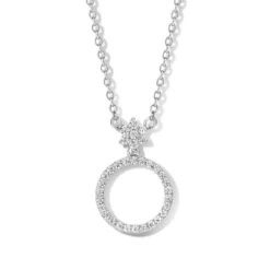 Collier Argent - Serti De Zirconium - Naiomy Silver - Femme - Ilaria - B2A58