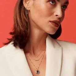 Collier Diamant 0.04 Ct One More Ischia 064304A -Accessoires De Mode ori collier diamant 0 04 ct one more ischia 064304a 44526 70490