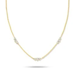 Collier Diamants Or Jaune 0.27 Ct Mizuki - 067422A