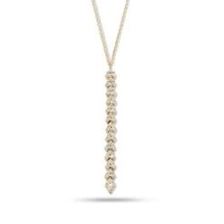 Collier Diamants Or Jaune 0.3 Ct Charlotte - 065992A