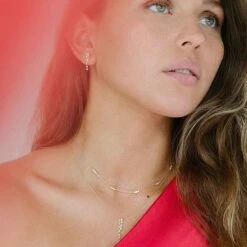 Collier Diamants Or Jaune 0.44 Ct Adrienne - 067421A -Accessoires De Mode ori collier diamants or jaune 0 44 ct adrienne 067421a 46701 70459