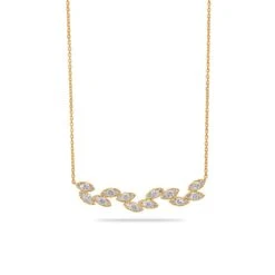 Collier Diamants Or Jaune 0.66 Ct Anastasia - 068012A