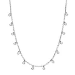 Collier Diamants Serti Clos Or Jaune 0.41 Ct Moeta - 066972A -Accessoires De Mode ori collier diamants serti clos or jaune 0 41 ct moeta 066972a 46613 70352