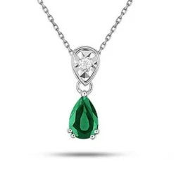 Collier Emeraude Et Diamant Tania - MI502GEB4