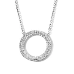 Collier En Argent Serti De Zirconium Naiomy Silver Silver - Femme - Emma - N1S52