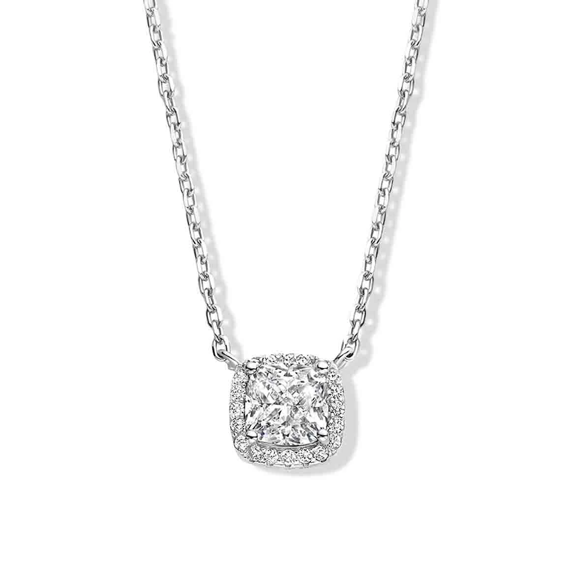 Collier En Argent Serti De Zirconium Naiomy Silver Silver - Femme - Takara - N2O62 3 Collier En Argent Serti De Zirconium Naiomy Silver Silver - Femme - Takara - N2O62