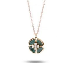 Collier Pétales Diamants Et Malachite 0.09 Ct Anuata - KGCF-672R-MALACHITE -Accessoires De Mode ori collier petales diamants et malachite 0 09 ct anuata kgcf 672r malachite 40129 54968