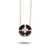Collier Pétales Diamants Et Onyx 0.31 Ct Julia - KGCF-673R-ONYX -Accessoires De Mode ori collier petales diamants et onyx 0 31 ct julia kgcf 673r onyx 40123