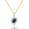 Collier Saphir Et Diamants 0.56ct - Amandine-MZ528BSB4 -Accessoires De Mode ori collier saphir et diamants 0 56ct amandine mz528bsb4 31740