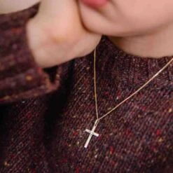 Croix à L'Étoile Augis En Or Jaune Kiana J4992X0000 -Accessoires De Mode ori croix a l etoile augis en or jaune kiana j4992x0000 41982 60834