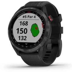 Garmin Approach® S42 Gray Avec Bracelet Noir 43,5 Mm- 010-02572-00