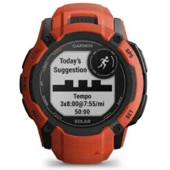 Garmin Instinct 2X Solar Rouge 50 Mm- 010-02805-01 -Accessoires De Mode ori garmin instinct 2x solar rouge 50 mm 010 02805 01 45896 68430