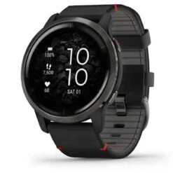 Garmin Venu 2 Gray Bracelets Silicone & Cuir Italien - 010-02430-21