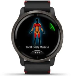 Garmin Venu 2 Gray Bracelets Silicone & Cuir Italien - 010-02430-21 -Accessoires De Mode ori garmin venu 2 gray bracelets silicone cuir italien 010 02430 21 38813 53354