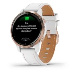 Garmin Venu 2S Rose Gold Bracelets Silicone & Cuir Italien - 010-02429-23 -Accessoires De Mode ori garmin venu 2s rose gold bracelets silicone cuir italien 010 02429 23 38814 53363